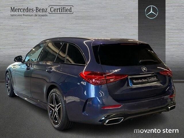 Nuevo Mercedes C220 AMG line 200 CV (147 kW) 2025 Azul Familiar
