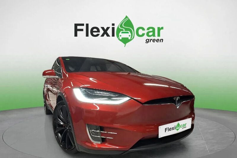 Rojo Usado 2017 Tesla Model X SUV | 34.890 € (Buen precio) - Imagen 1/4