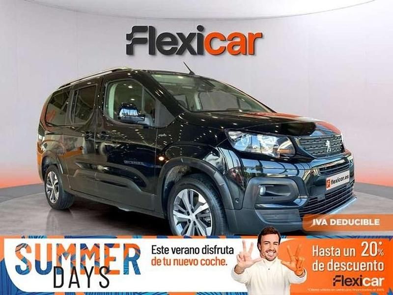 Negro Usado 2020 Peugeot Rifter GT Monovolumen | 20.590 € (Un poco caro) - Imagen 1/4
