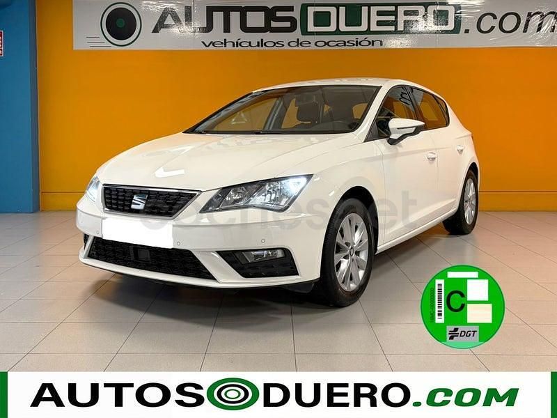 Usado Seat Leon Style 115 CV (84 kW) 2020 Blanco Berlina
