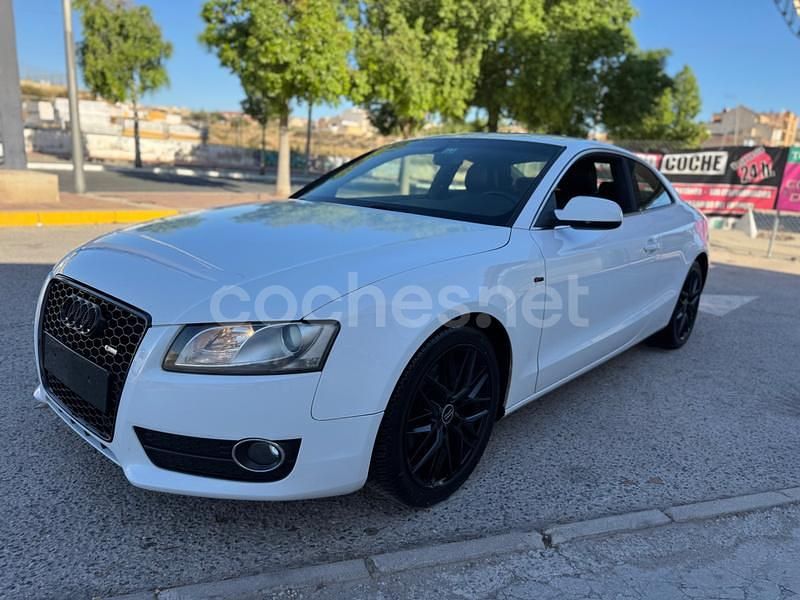 Blanco Usado 2009 Audi A5 S-Line Coupe | 9500 € (Precio justo) - Imagen 1/4