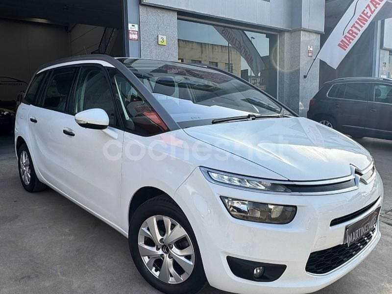Usado Citroën Grand C4 Picasso Attraction 120 CV (88 kW) 2015 Blanco Monovolumen