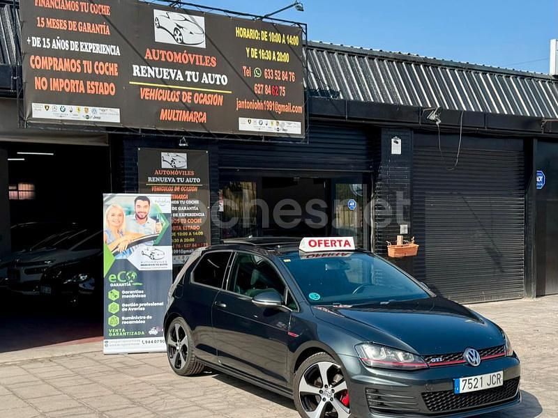 Gris / plata Usado 2015 VW Golf VII GTI Berlina | 15.300 € (Buen precio) - Imagen 1/4