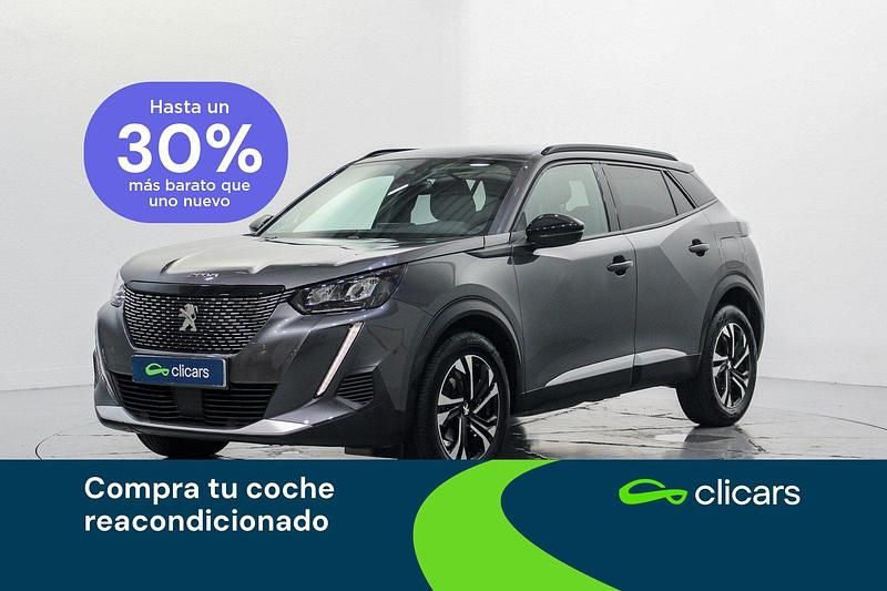 Gris / plata Usado 2022 Peugeot 2008 Allure SUV | 15.490 € (Precio justo) - Imagen 1/4
