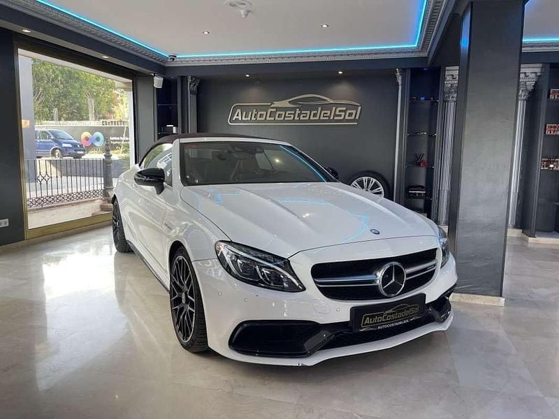 Usado Mercedes C63 AMG AMG 510 CV (375 kW) 2017 Blanco Descapotable