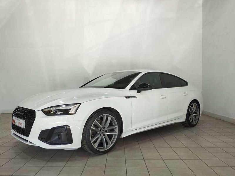 Usado Audi A5 Sportback 150 CV (110 kW) 2022 Blanco Utilitario