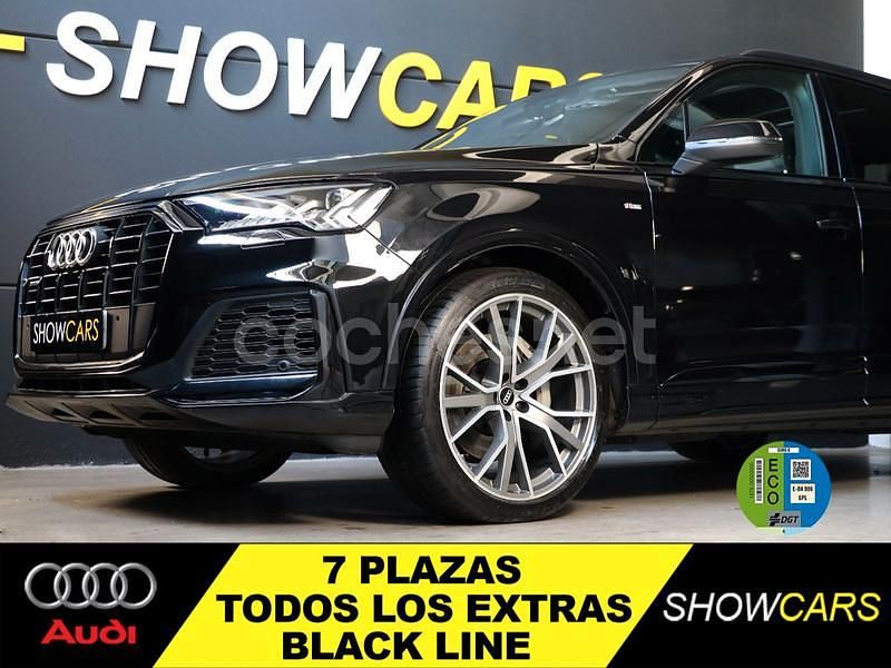 Negro Usado 2021 Audi Q7 SUV | 65.900 € (Caro) - Imagen 1/4