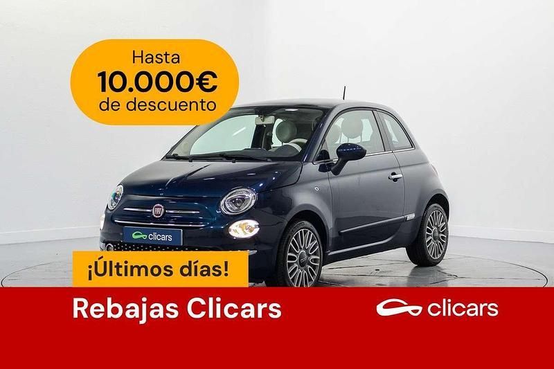 Azul Usado 2017 Fiat 500 Lounge Utilitario | 7790 € (Precio justo) - Imagen 1/4