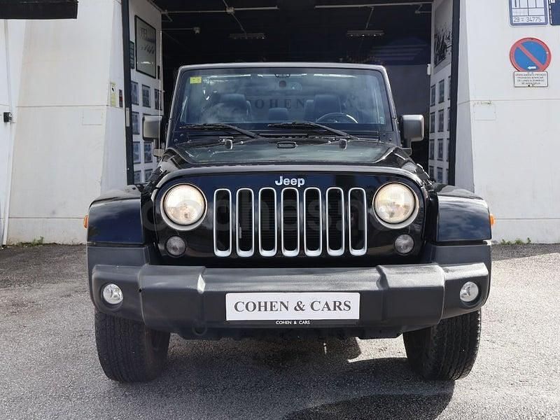 Usado Jeep Wrangler Sahara 284 CV (208 kW) 2016 Negro SUV