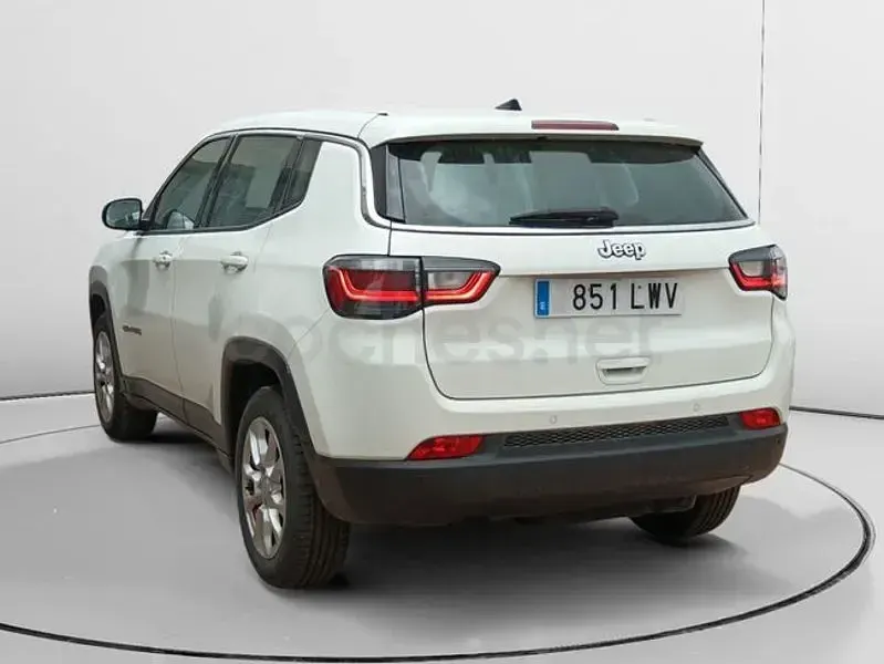 Usado Jeep Compass Limited 130 CV (95 kW) 2022 Blanco SUV