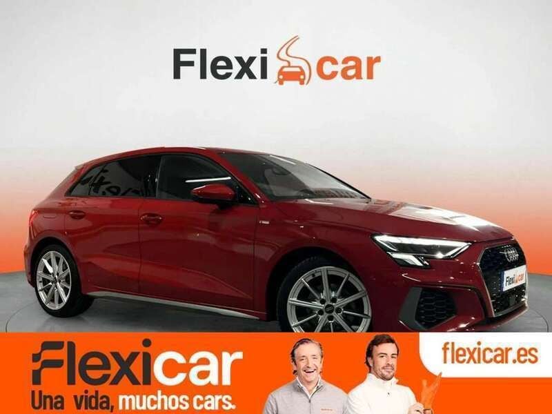 Rojo Usado 2023 Audi A3 Sportback S-Line Utilitario | 26.990 € (Buen precio) - Imagen 1/4