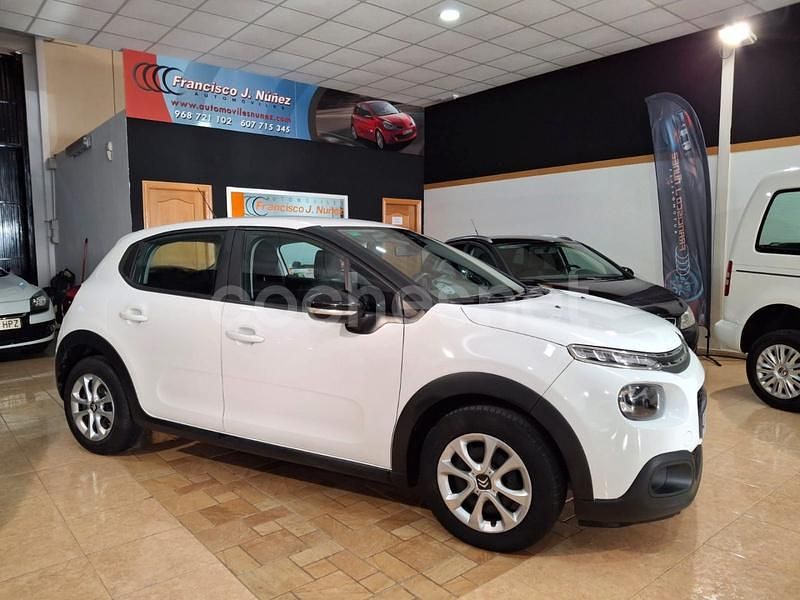 Blanco Usado 2019 Citroën C3 Feel Utilitario | 10.900 € (Precio justo) - Imagen 1/4