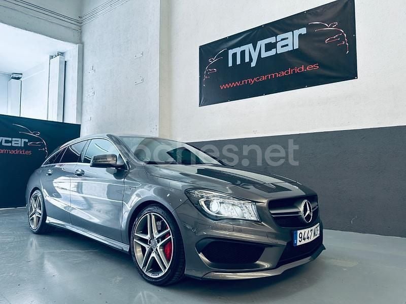 Usado Mercedes CLA45 AMG 381 CV (280 kW) 2016 Gris / plata Berlina