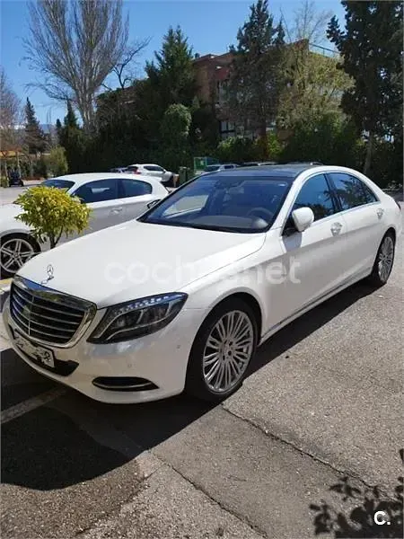 Usado Mercedes S500 455 CV (334 kW) 2014 Blanco Berlina