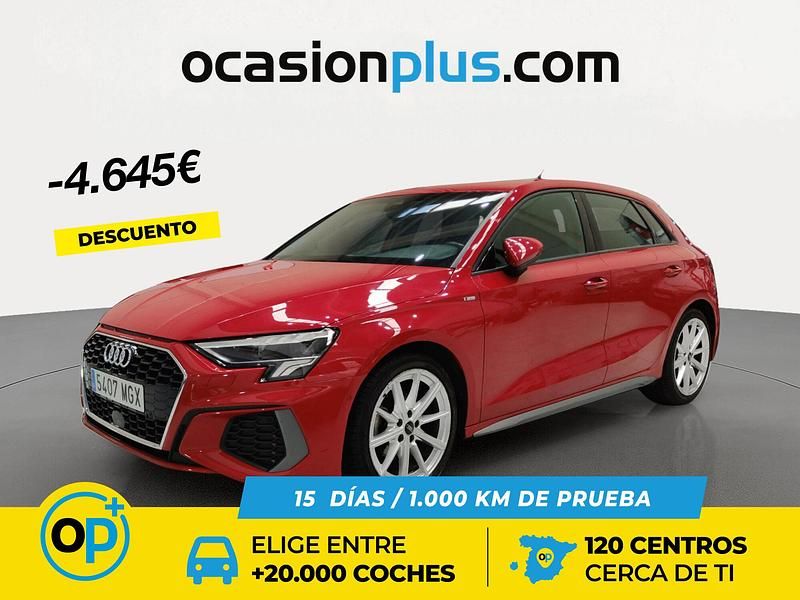 Usado Audi Q3 S-Line 150 CV (110 kW) 2023 Rojo SUV