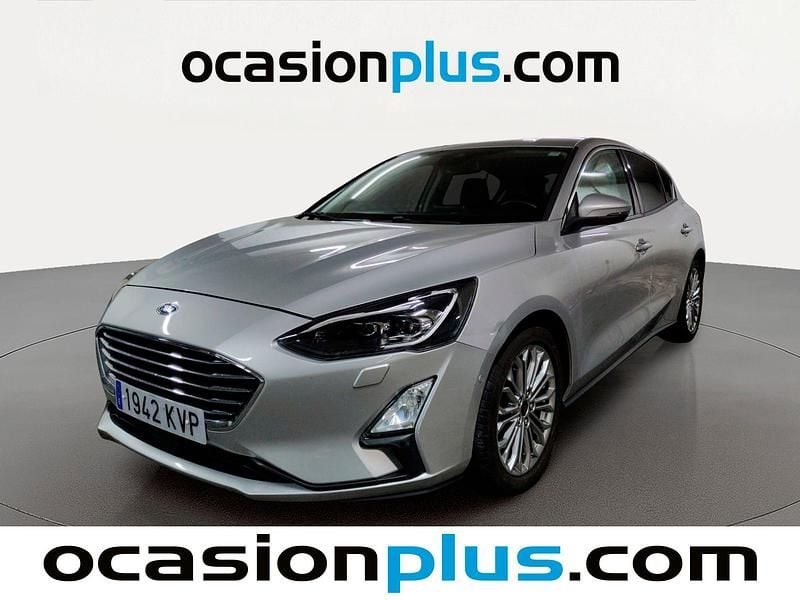 Usado Ford Focus Titanium 125 CV (91 kW) 2019 Gris Utilitario