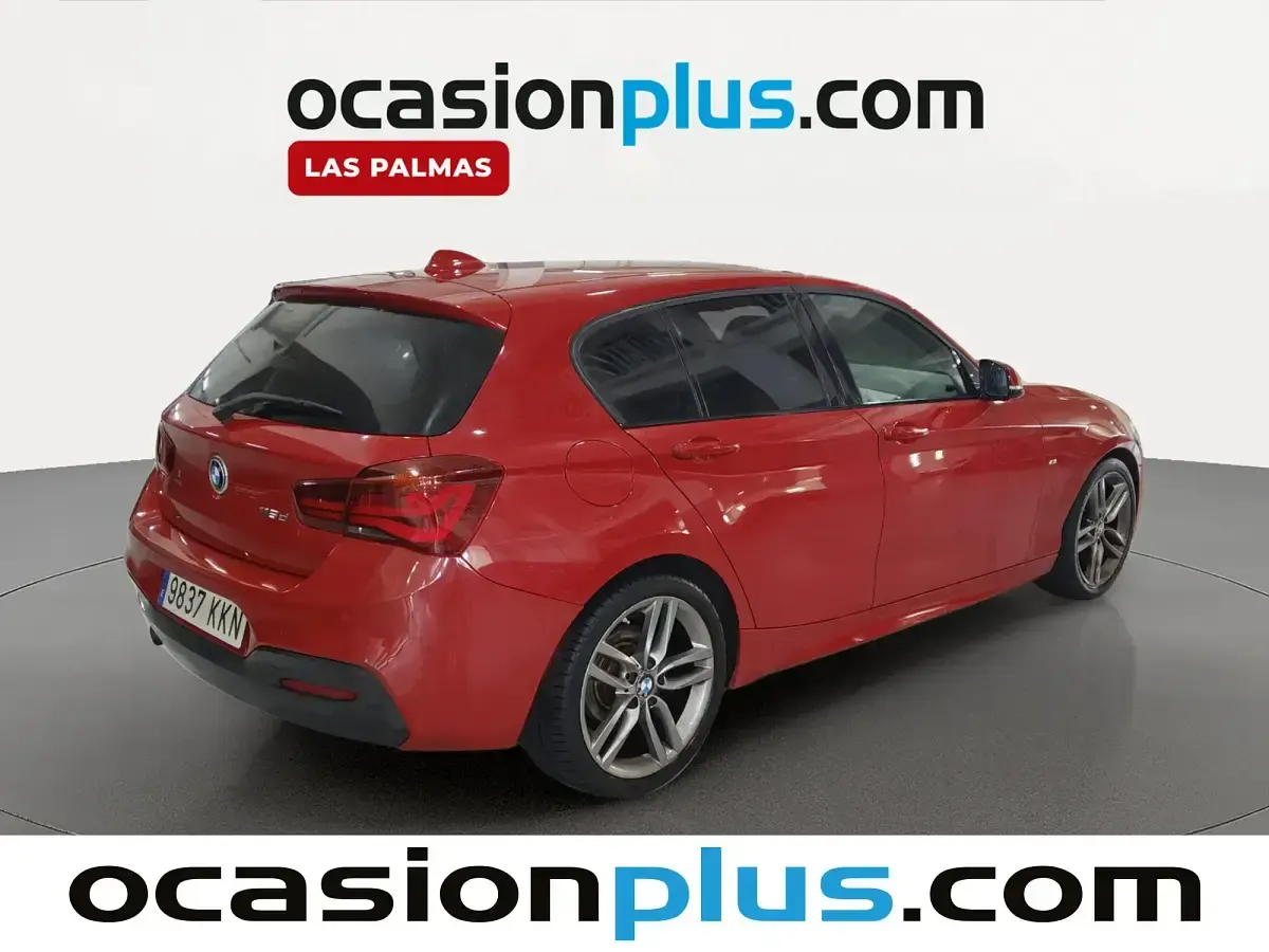 Usado BMW 116 116 CV (85 kW) 2018 Rojo Utilitario