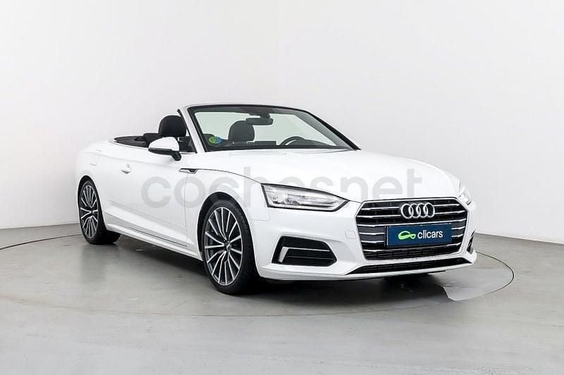 Usado Audi A5 Cabriolet S-Line 190 CV (139 kW) 2018 Blanco Descapotable