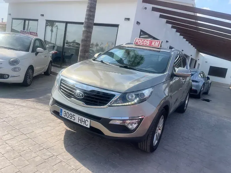 Usado Kia Sportage 115 CV (84 kW) 2011 Verde SUV