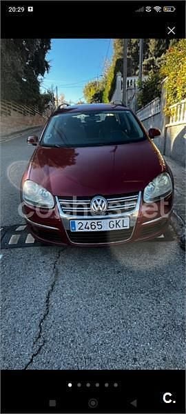 Rojo Usado 2009 VW Golf V Advance Familiar | 4200 € (Precio justo) - Imagen 1/3