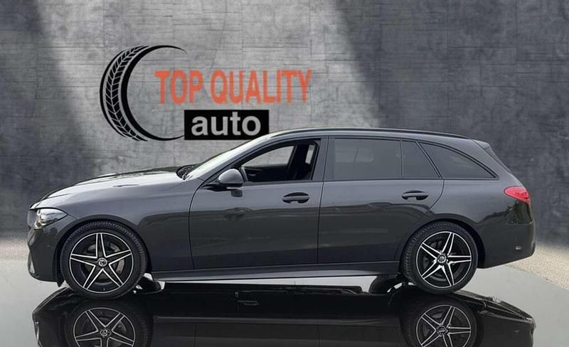 Gris Usado 2022 Mercedes C300 Familiar | 37.900 € (Un poco caro) - Imagen 1/4
