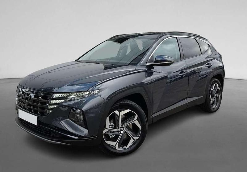 Gris Usado 2024 Hyundai Tucson SUV | 30.190 € (Precio justo) - Imagen 1/4