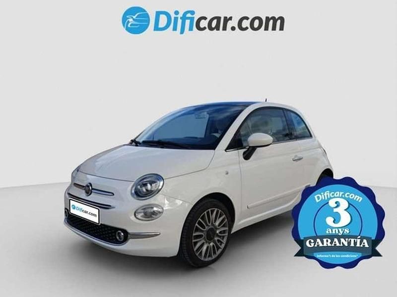 Usado Fiat 500 Lounge 69 CV (50 kW) 2017 Blanco Utilitario