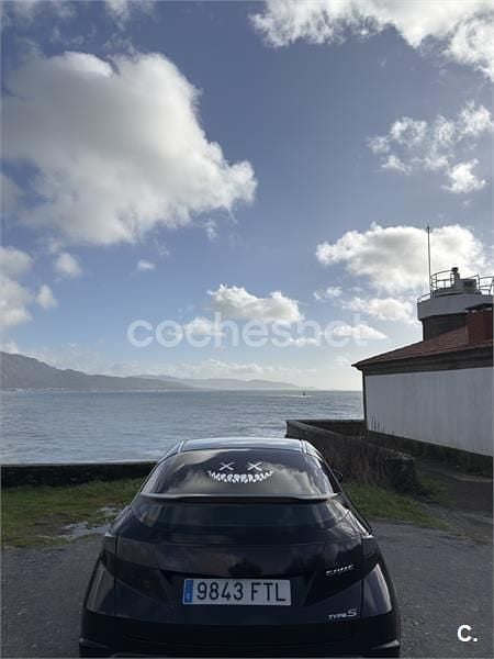 Usado Honda Civic Type S 140 CV (102 kW) 2007 Negro Berlina