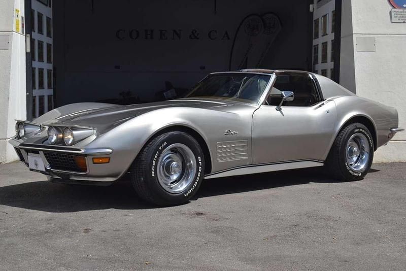 Usado Chevrolet Corvette Stingray 1972 Gris Descapotable
