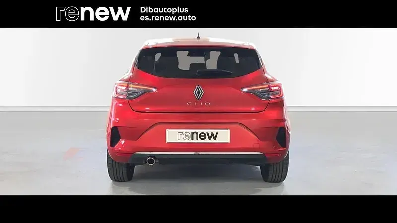 Usado Renault Clio V Techno 90 CV (66 kW) 2025 Rojo Berlina