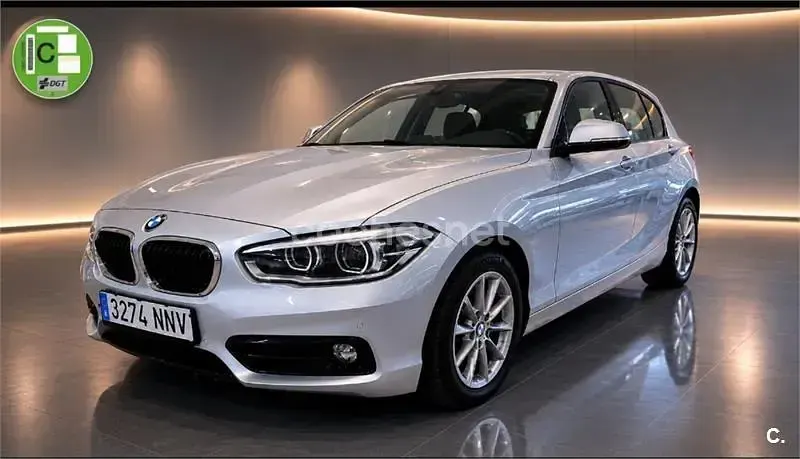 Usado BMW 116 Efficient Dynamics 116 CV (85 kW) 2017 Gris / plata Utilitario