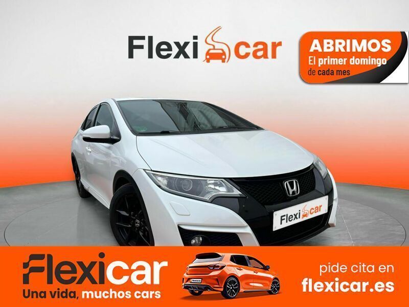 Blanco Usado 2015 Honda Civic Sport Berlina | 12.990 € (Un poco caro) - Imagen 1/4