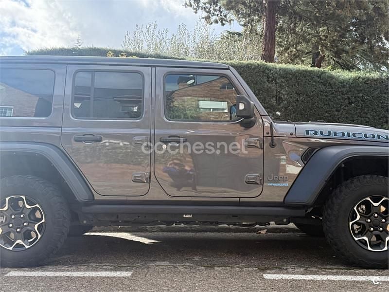 Usado Jeep Wrangler Rubicon 381 CV (280 kW) 2021 Gris / plata SUV