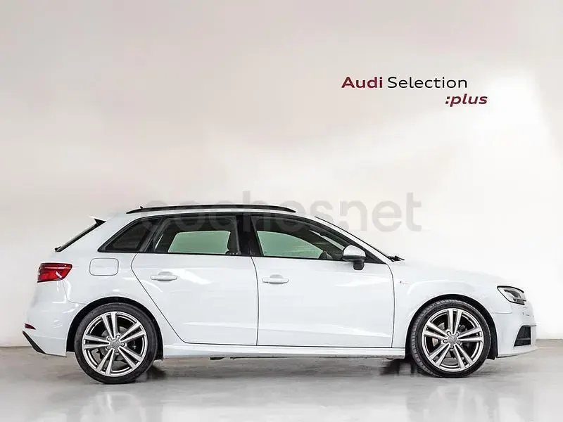 Usado Audi A3 S-Line 150 CV (110 kW) 2019 Blanco Berlina
