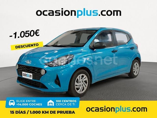 Azul Usado 2022 Hyundai i10 Utilitario | 11.550 € (Precio justo) - Imagen 1/4