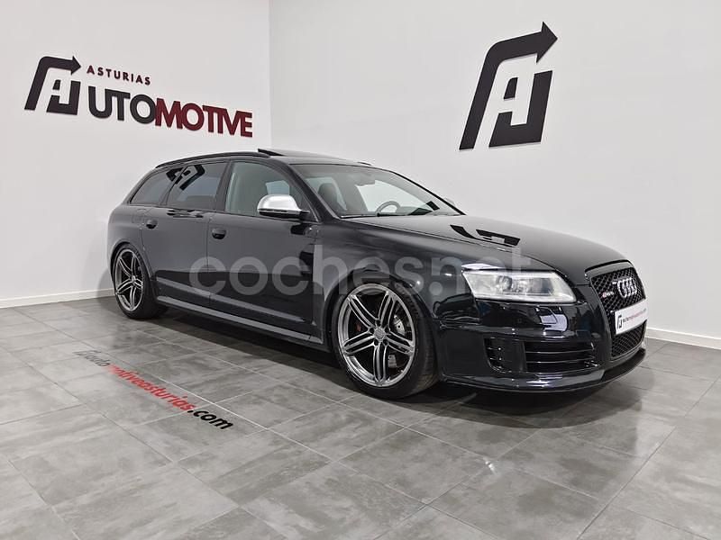 Usado Audi RS6 580 CV (426 kW) 2009 Negro Familiar