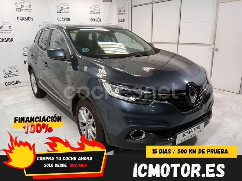 Gris / plata Usado 2016 Renault Kadjar Zen SUV | 11.999 € (Buen precio) - Imagen 1/4