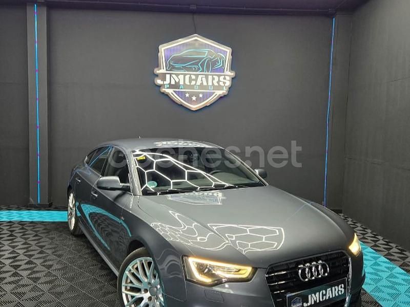 Gris / plata Usado 2016 Audi A5 Sportback S-Line Berlina | 14.999 € (Precio justo) - Imagen 1/4
