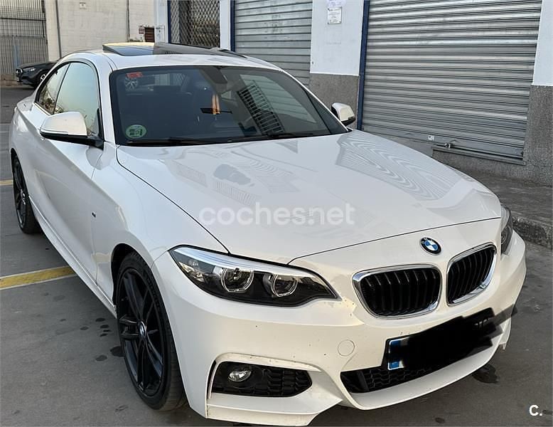 Usado BMW 218 M Sport 150 HP (110 kW) 2017 Branco Coupé