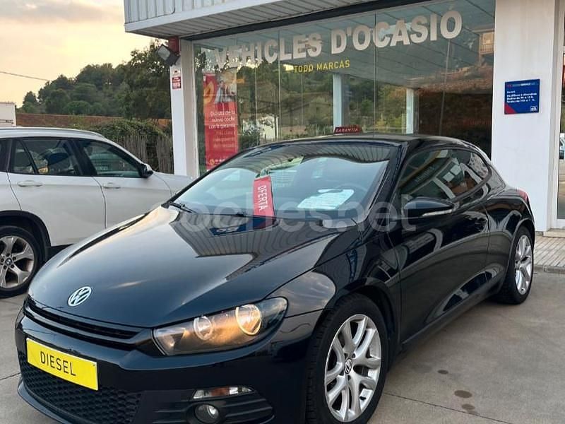 Usado VW Scirocco 140 CV (102 kW) 2009 Negro Coupe