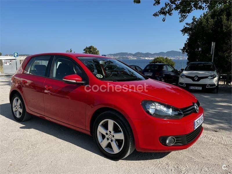 Rojo Usado 2012 VW Golf VII Berlina | 8600 € (Precio justo) - Imagen 1/4