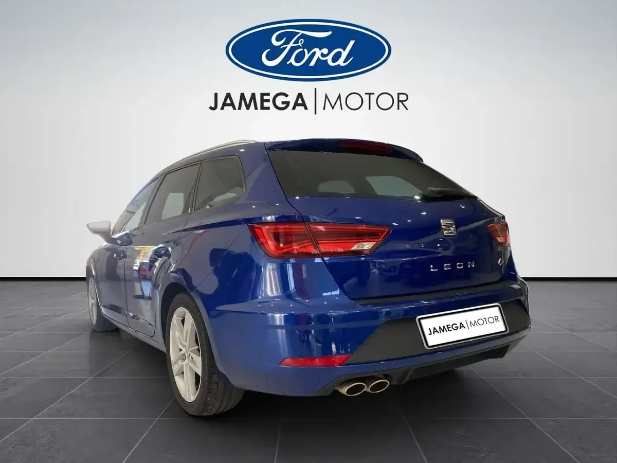 Brugt Seat Leon ST FR 150 HK (110 kW) 2020 Blå Stationcar