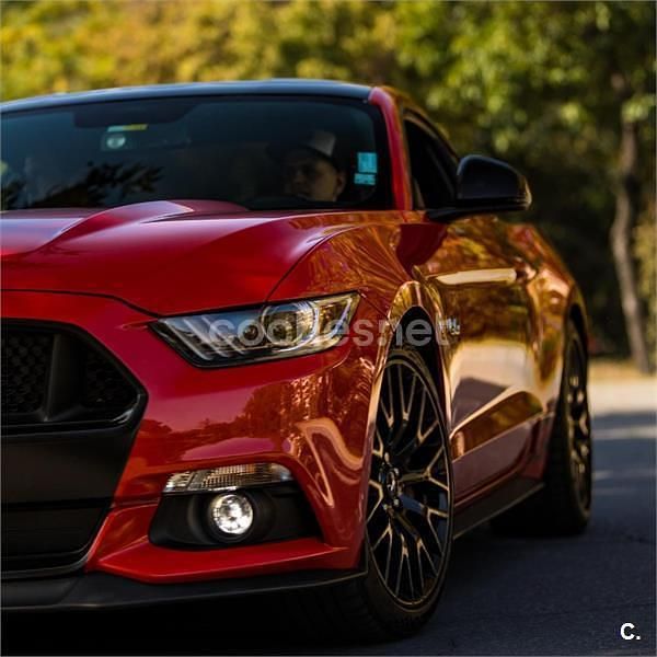 Rojo Usado 2018 Ford Mustang GT Coupe | 38.000 € (Precio justo) - Imagen 1/4