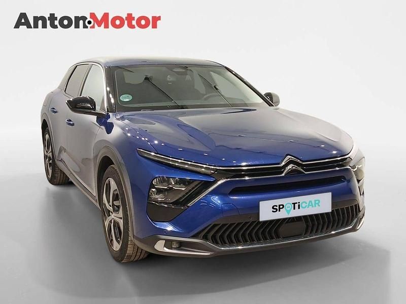 Usado Citroën C5 X Feel 130 CV (95 kW) 2022 Azul Familiar