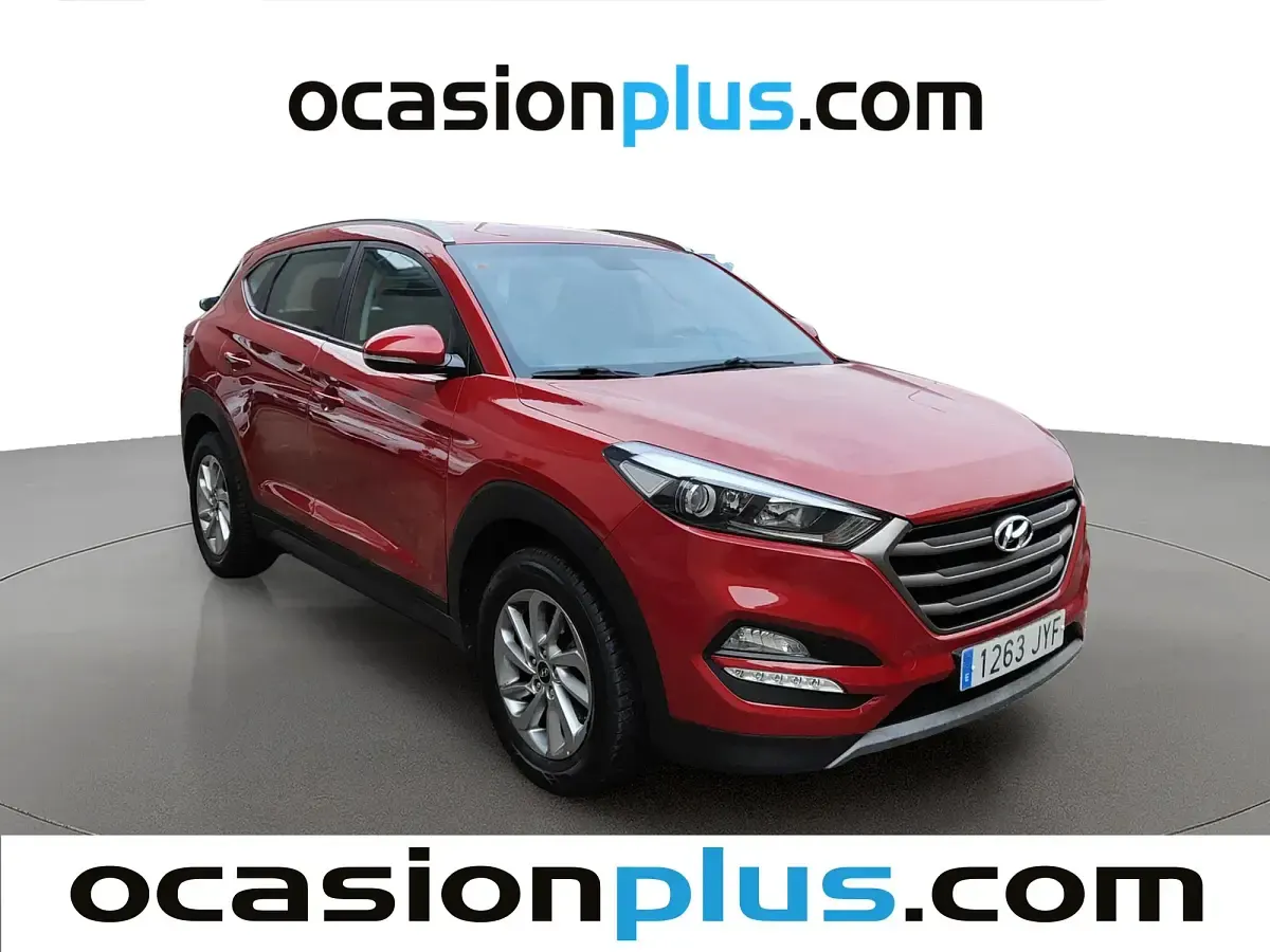 Usado Hyundai Tucson 115 CV (84 kW) 2017 Rojo SUV