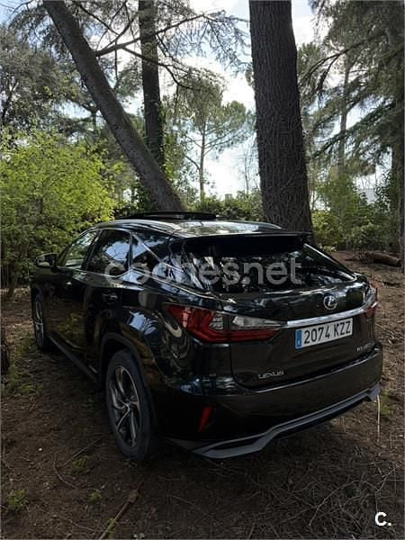 Usado Lexus RX450h Luxury Line 313 CV (230 kW) 2019 Negro SUV