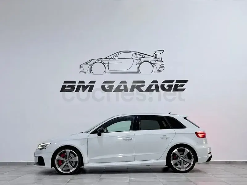 Usado Audi RS3 Ambiente 400 CV (294 kW) 2019 Blanco Berlina