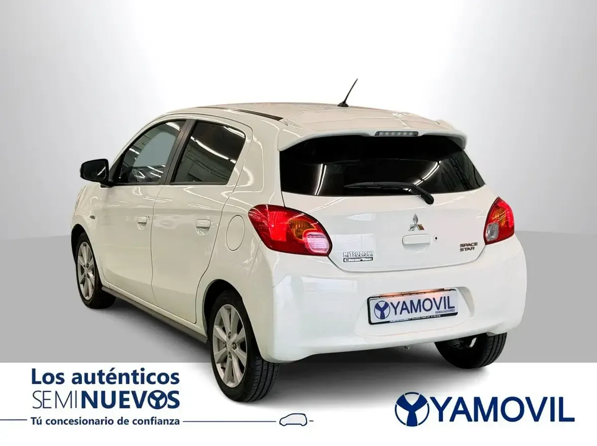 Usado Mitsubishi Space Star Motion 80 CV (58 kW) 2015 Blanco
