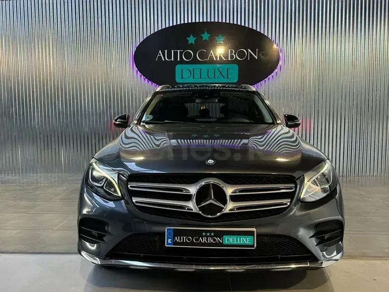 Usado Mercedes GLC250 204 CV (150 kW) 2017 Gris / plata SUV