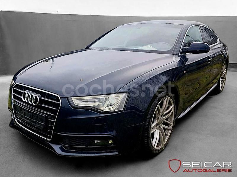 Azul Usado 2016 Audi A5 Sportback S-Line Utilitario | 18.490 € (Precio justo) - Imagen 1/4